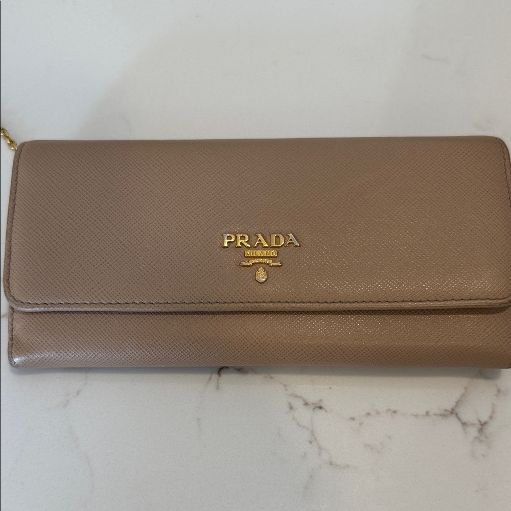 Prada Saffiano leather wallet